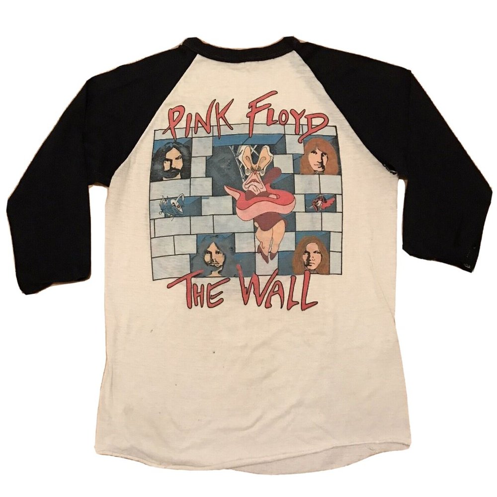 Vintage Pink Floyd “The Wall” Tour Concert Single Stitch Shirt Small S-XS Unisex